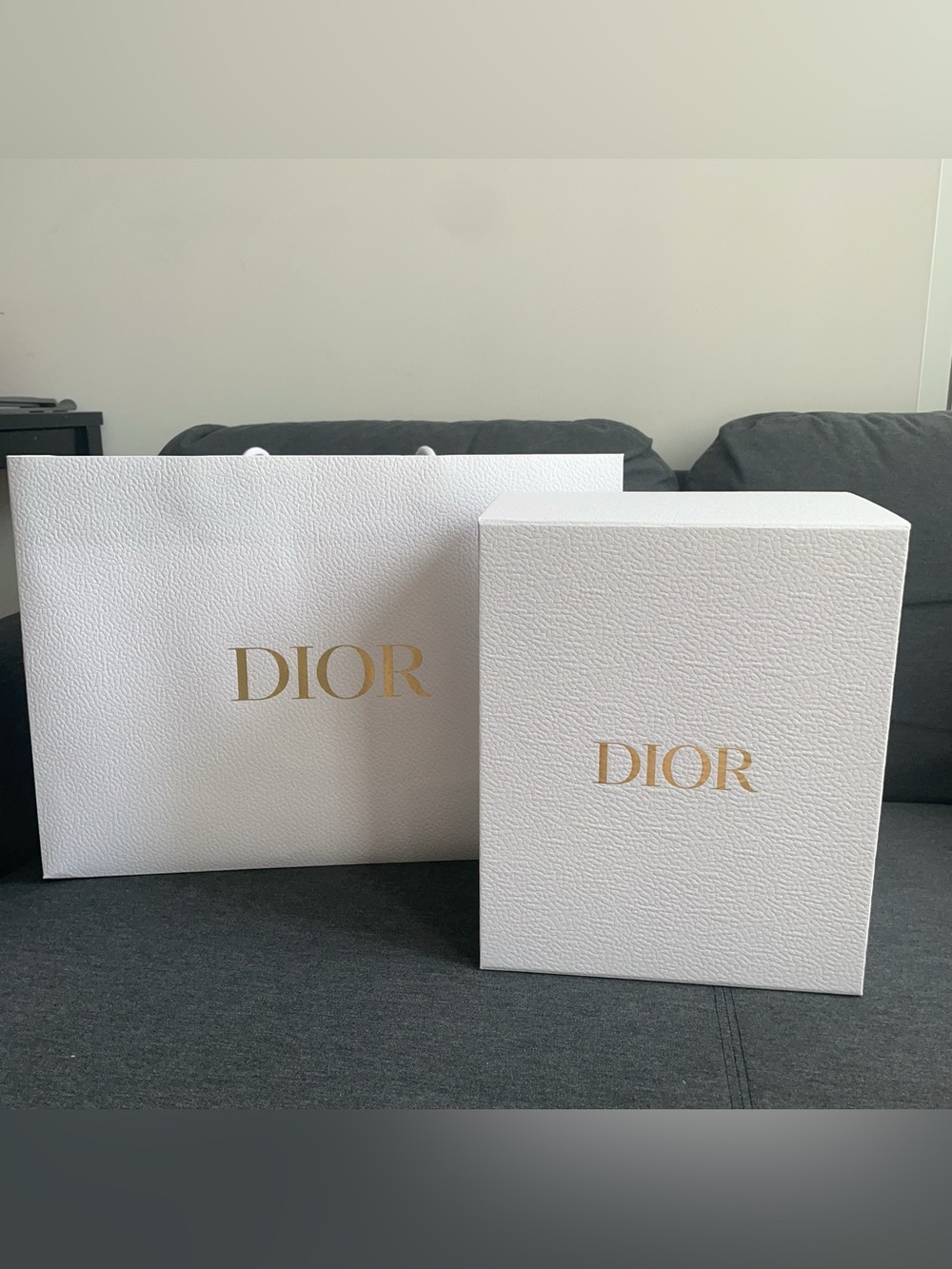 Christian Dior Box and Bag
